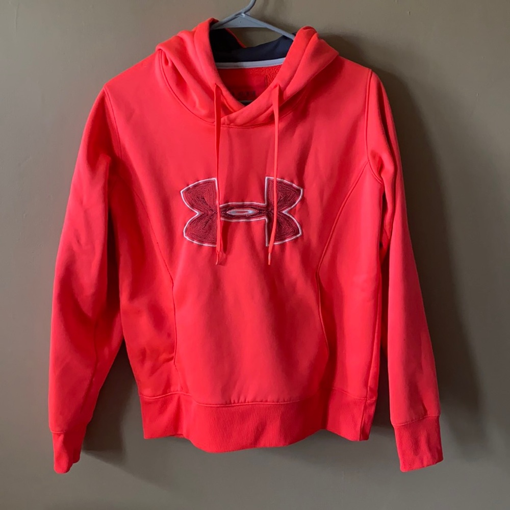 Neon pink hoodie
